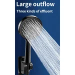 Чорна душова насадка для ванної Shower Set 521 2416 S285 2409 Y