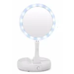 Дзеркало з підсвіткою кругле My Fold AWAY MIRROR