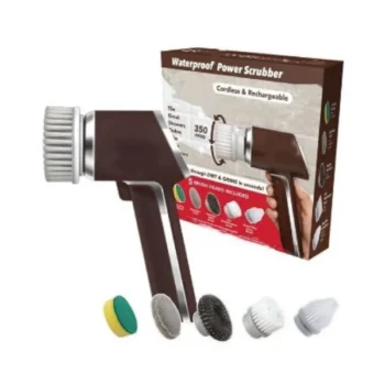 Електрична Щітка Для Чищення 3 В 1, Щітка Для Cleaning Brush Коричнева Нова 1-43