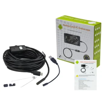Ендоскопічна камера roid та PC гнучка USB 5 метрів 100P