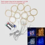 Гірлянда прозорий провід 100 LED 10 м USB SF 11