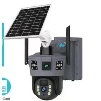 Камера 360 P18 4G чорна SIM 4G Solar PTZ 6 МП V380 Pro