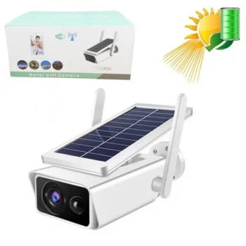 Камера вулична автономна бездротова на сонячній батареї 2 МП AP IP Solar Q1 400W ICSEE