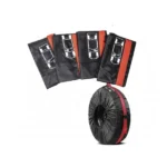 Комплект Чохлів Для Коліс Red "S" 4Шт R15-R18