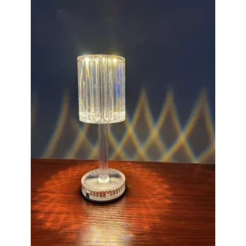 Кришталева Лампа Кристал Сенсорна Кольорова Usb Келих The Lamp Ha-99