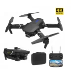 Квадрокоптер E88 PRO Black з HD камерою FPV 1 камера в кейсі 2 акумулятори
