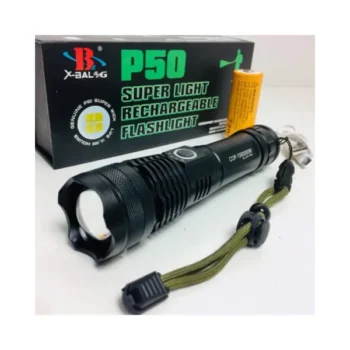 Ліхтар Ручний P50 Super Light Rechargeable Flashlight