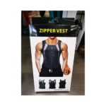Майка чоловіча для бігу і схуднення Zipper Vest Yn-223