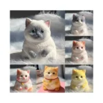 М'яка Силіконова Іграшка Котик Антистрес Taba