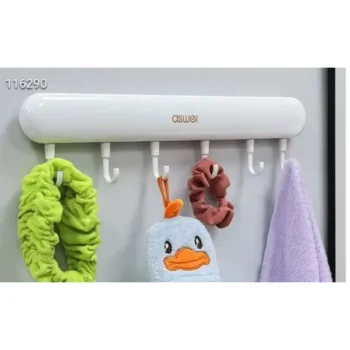 Настінна Клейка Вішалка З Гачками Towel Hook Ly-839