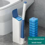 Настінний пристрій для чищення туалету зі змінними насадками Toilet Cleaner Set XL 852