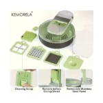 Овочерізка, Подрібнювач Для Овочі та Фрукти 9В1 Vegetable Cutter C351