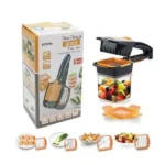 Ручна овочерізка Nicer Dicer Quick з контейнером 5 в 1