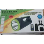 Ручний Ліхтар Gs-2677 Gold Silver 30W