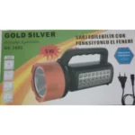 Ручний Ліхтар Gs-2681 Gold Silver 5W