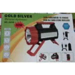 Ручний Ліхтар Gs-2690 Gold Silver 40W