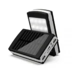 Solar Power Bank 50000 Mah, Портативний Зарядний Пристрій З Ліхтариком