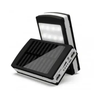 Solar Power Bank 50000 Mah, Портативний Зарядний Пристрій З Ліхтариком