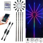Світильник фейєрверк 180 LED 28Key Kit BT APP діаметр 1 м SF 9 код 2770