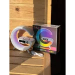 Світильник маленький із Bluetooth і зарядним пристроєм RGB