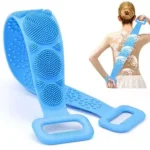 Силіконова щітка для душу Silicon Bath Towel