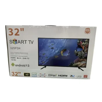 Телевізор TV 32 HD DVB T2 Smart roid 13.0 1G+8G Dolby E SHARE