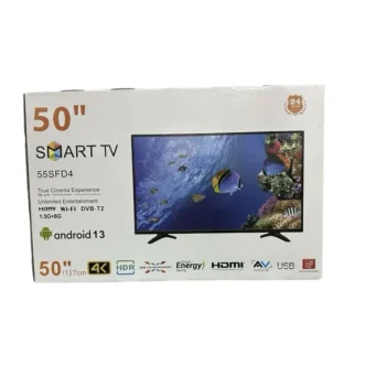 Телевізор TV 50 DN4 DVB T2 4K Smart roid 13.0 1G+8G Dolby E SHARE
