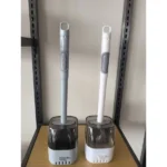 Туалетний йоржик із гнучкою силіконовою щіткою Toilet Brush 851