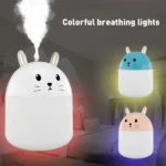 Увлажнювач і нічник 2 в 1 Humidifiers Rabbit Котик
