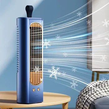 Вентилятор Міні Кондиціонер Настільний З Акумулятором Vertical Hair Dryer Ly-624