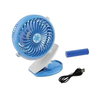 Вентилятор Міні Usb З Прищіпкою + Розпилювач Води Mini Fan Ly-582