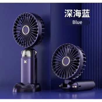 Вентилятор Міні З Підставкою Для Телефону та Дисплеєм Mini Fan Xl-880
