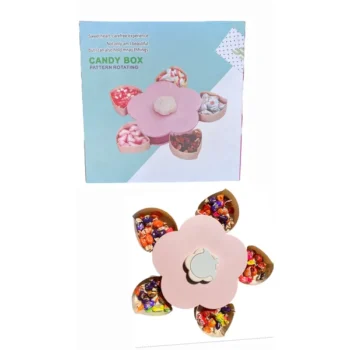 Вращаюча складна цукерниця Flower Cy