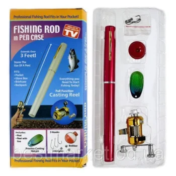 Вудка кишенькова Fish Rod in Pen Case