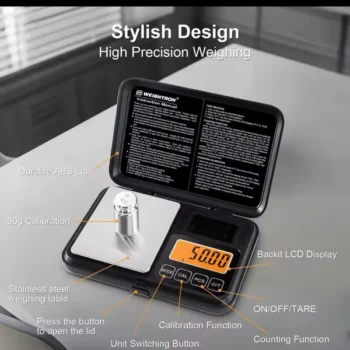 Ювелірні Електронні Ваги Weighing By Weight 0,01G 500G