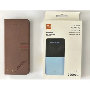 №001 Power Bank Mi 20000 Mah/ 2 Usb/ 2 Type-C/ 1 Micro-Usb