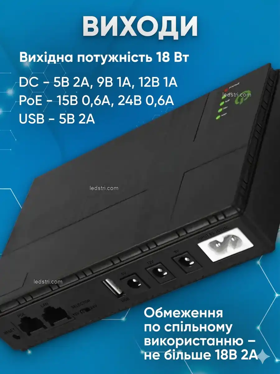 Компактний UPS для щоденного використання