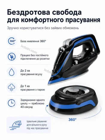 Парова праска SteamGlide 360 3000 Вт