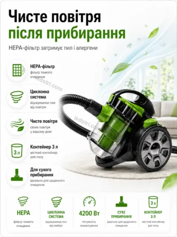 Пилосос VacSeal 4200 Вт