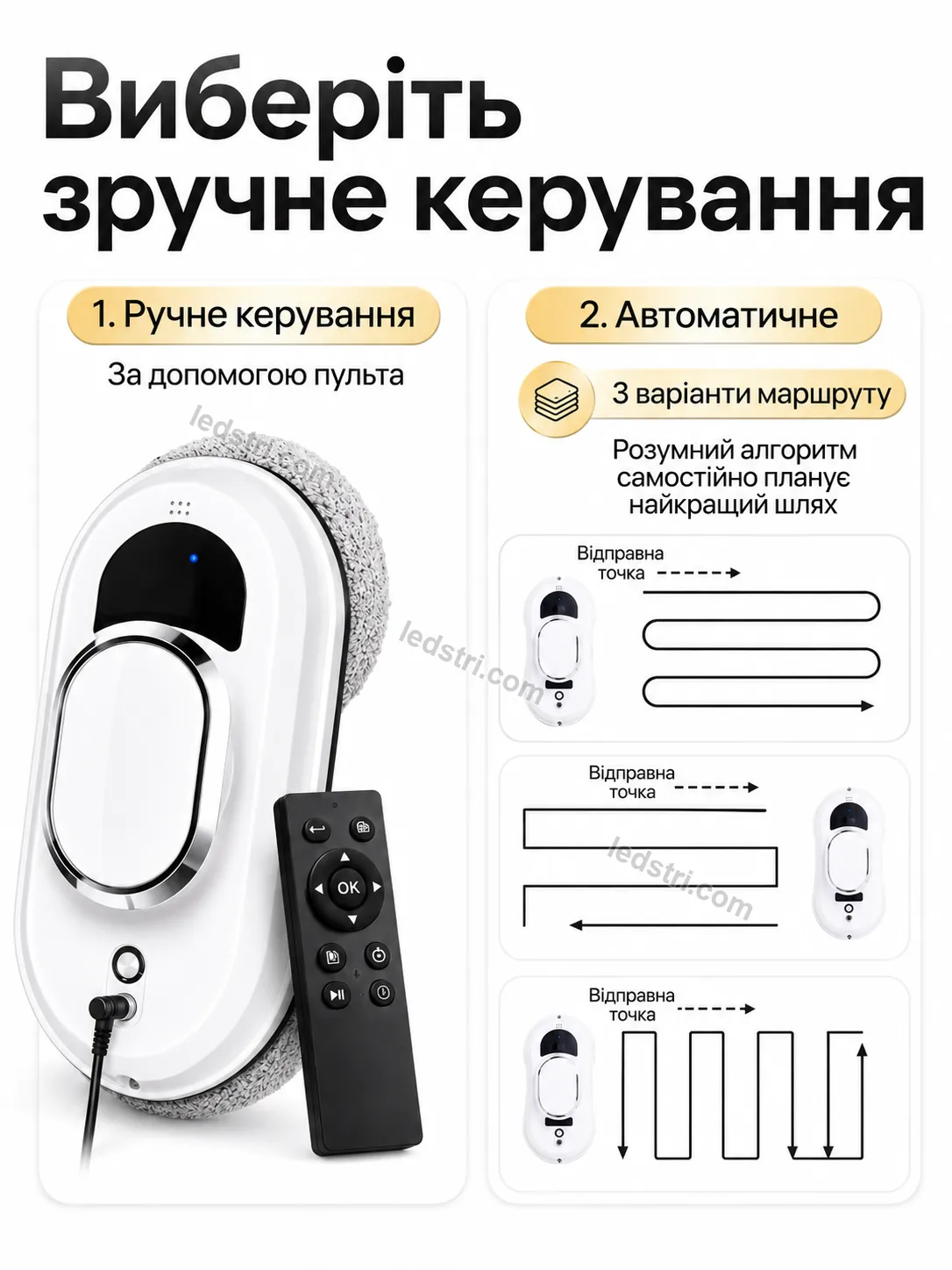 Робот для миття вікон (Оригінал) фото 5 Робот для миття вікон (Оригінал)