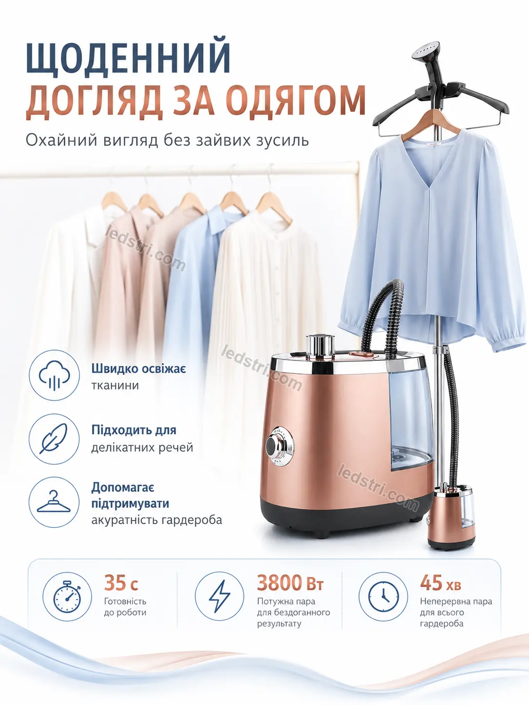 Як користуватися відпарювачем