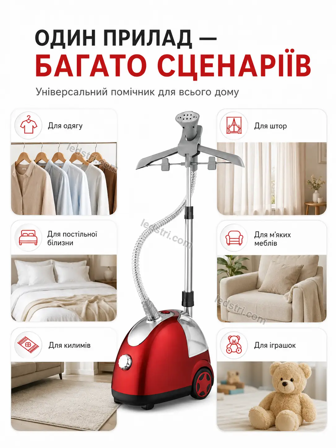 Характеристики відпарювача