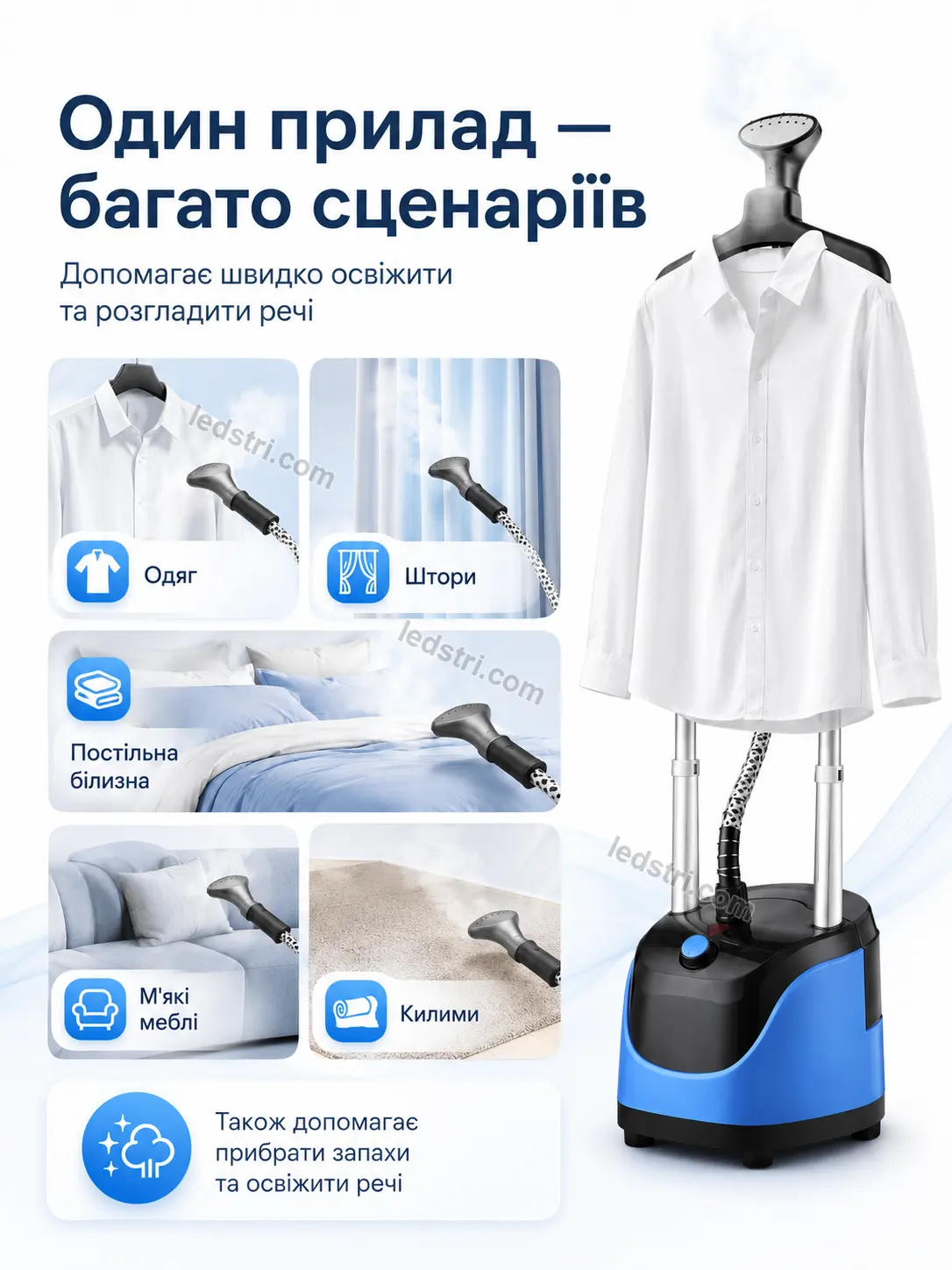 Характеристики відпарювача