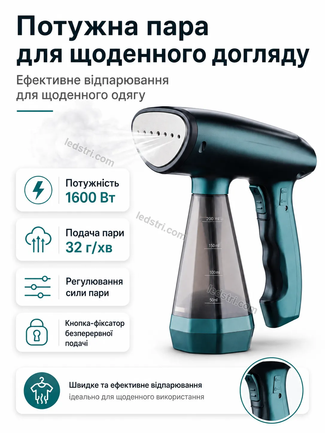Для кого підходить відпарювач