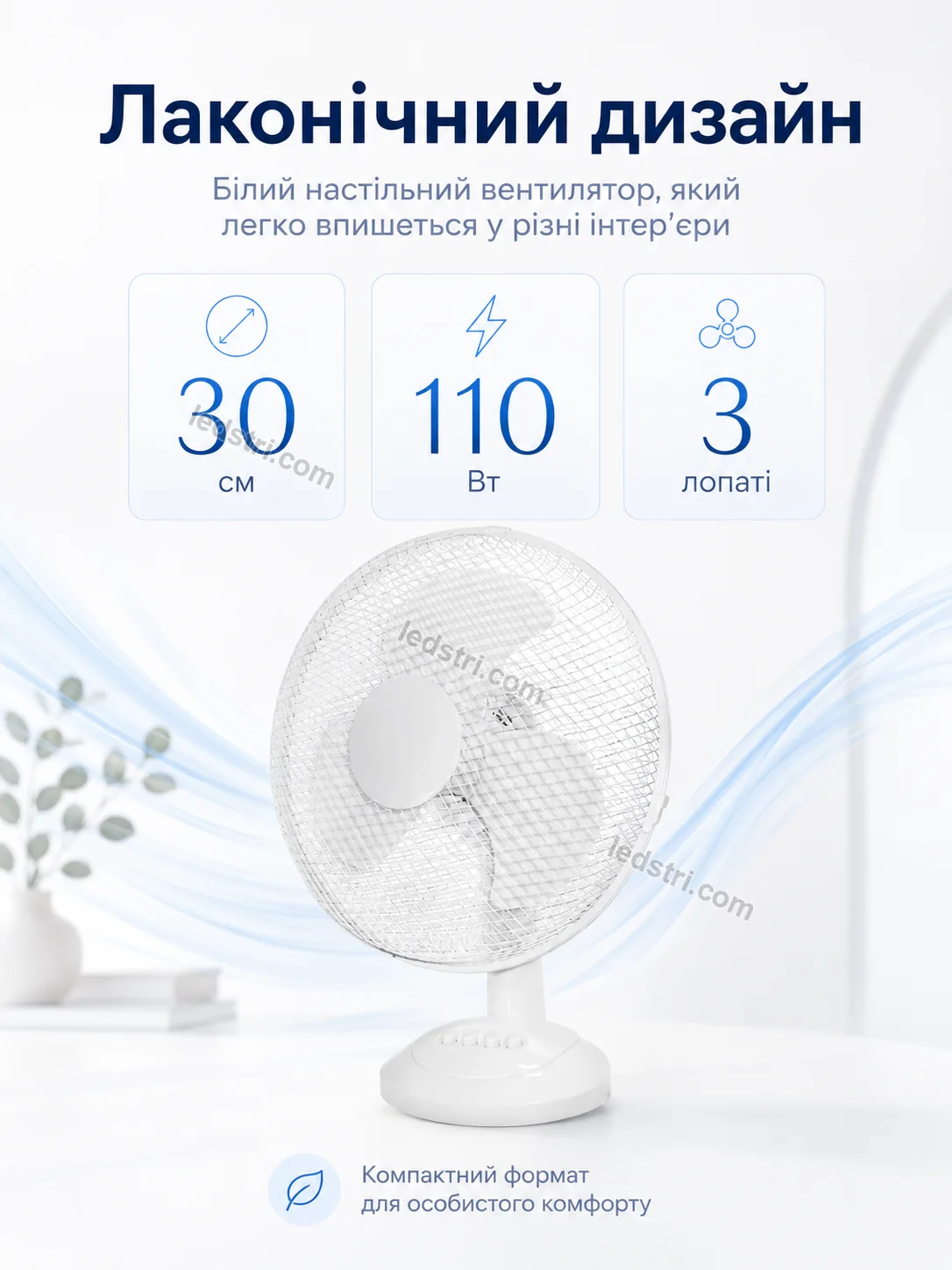 Як користуватися настільним вентилятором