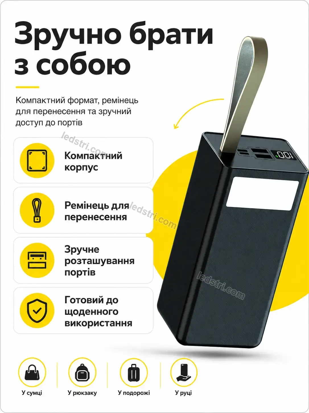 ✨ Повербанк Nordi Wave Bright