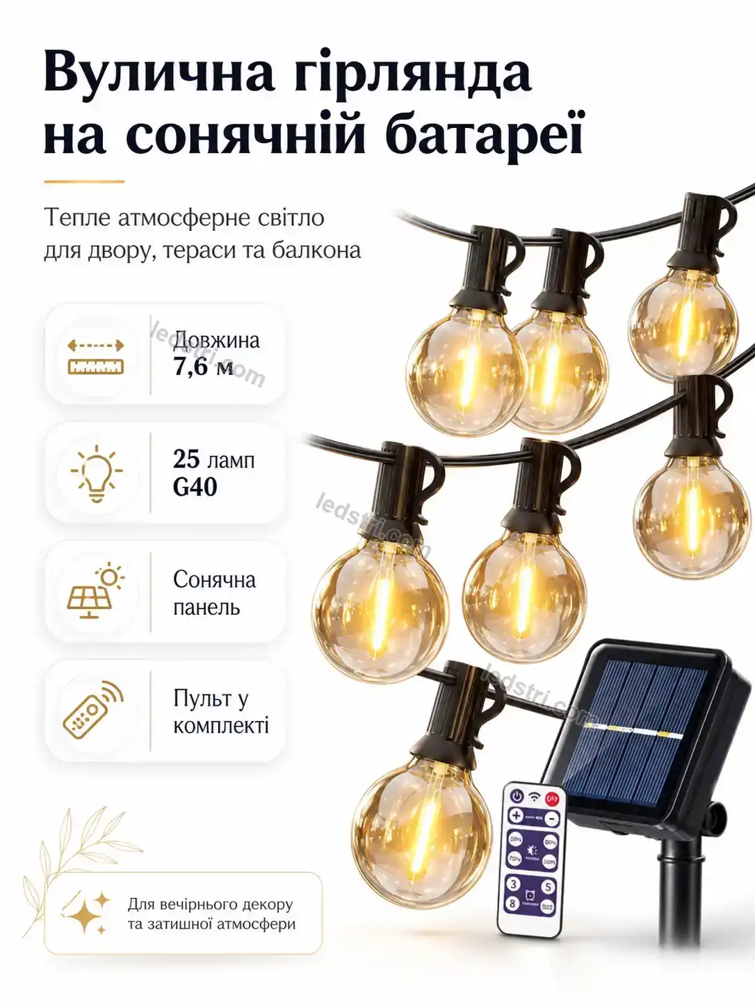 ✨ Гірлянда Vento Care Bright
