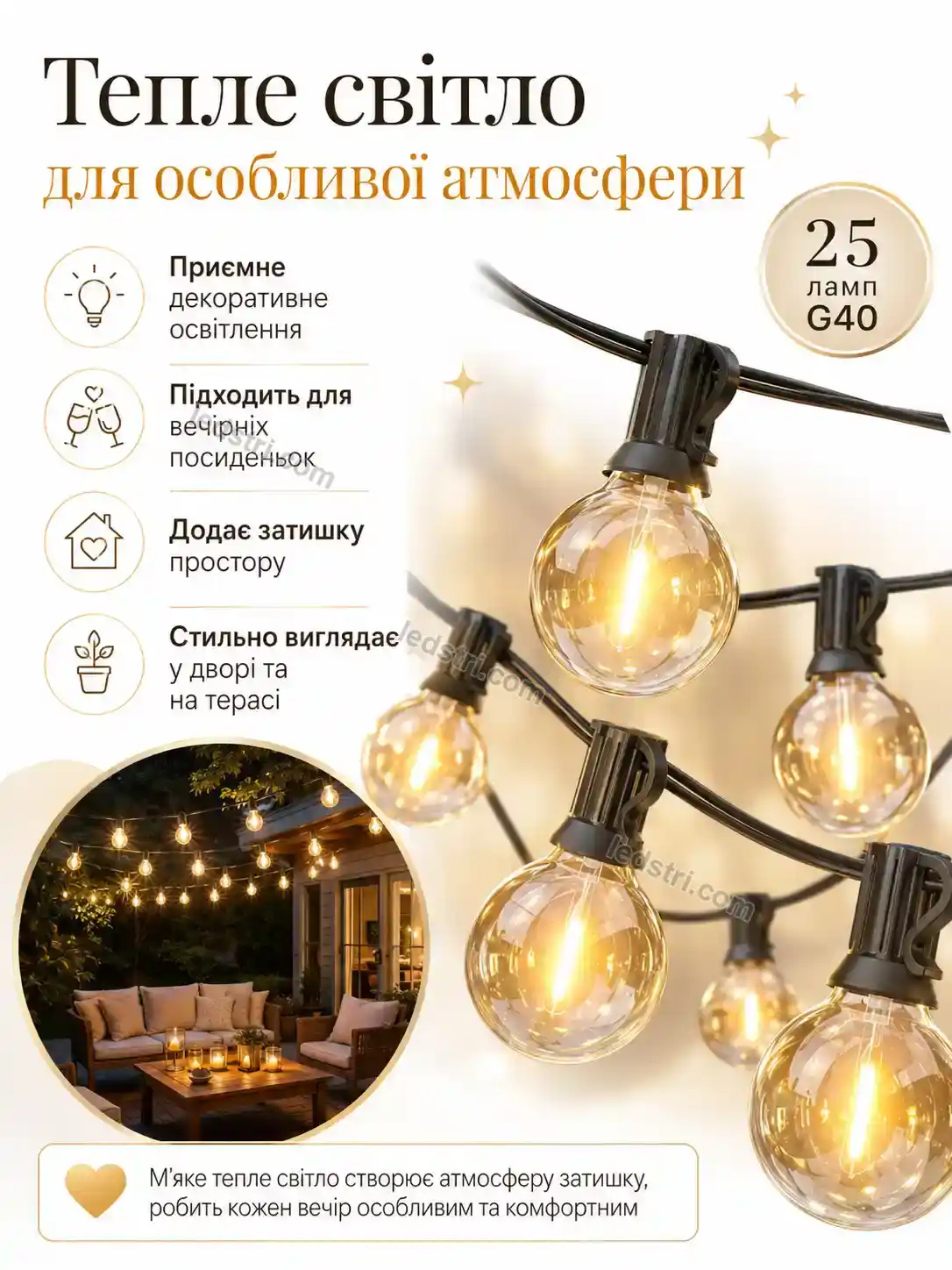 ✨ Гірлянда Vento Care Bright - фото