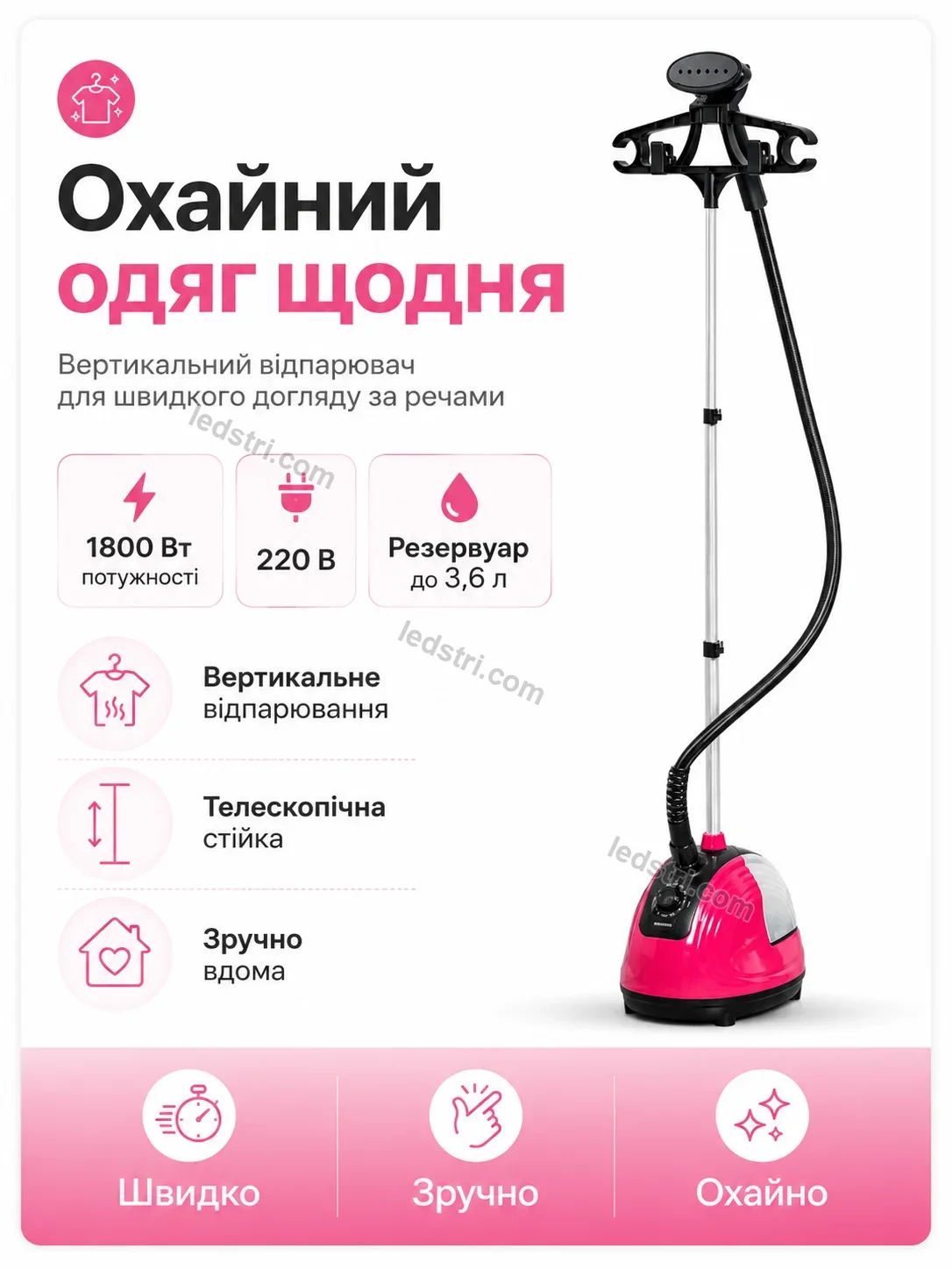 ✨ Відпарювач Vento Lite Bright