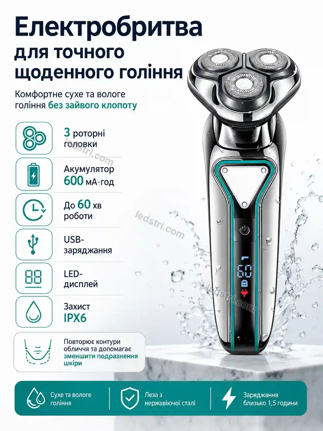 ✨ Електробритва Faino Plus Soft